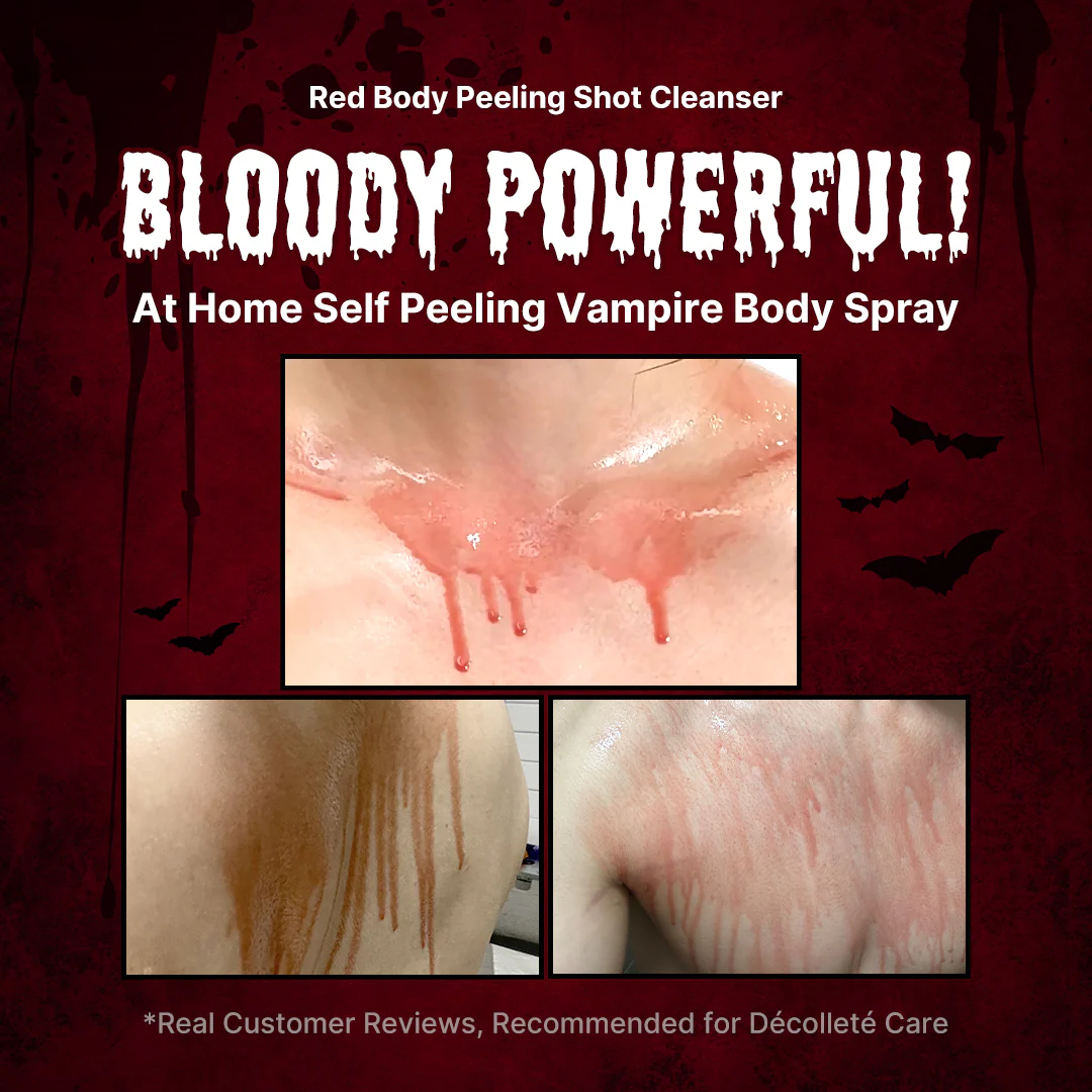 Red Body Peeling Shot Cleanser - Image 10