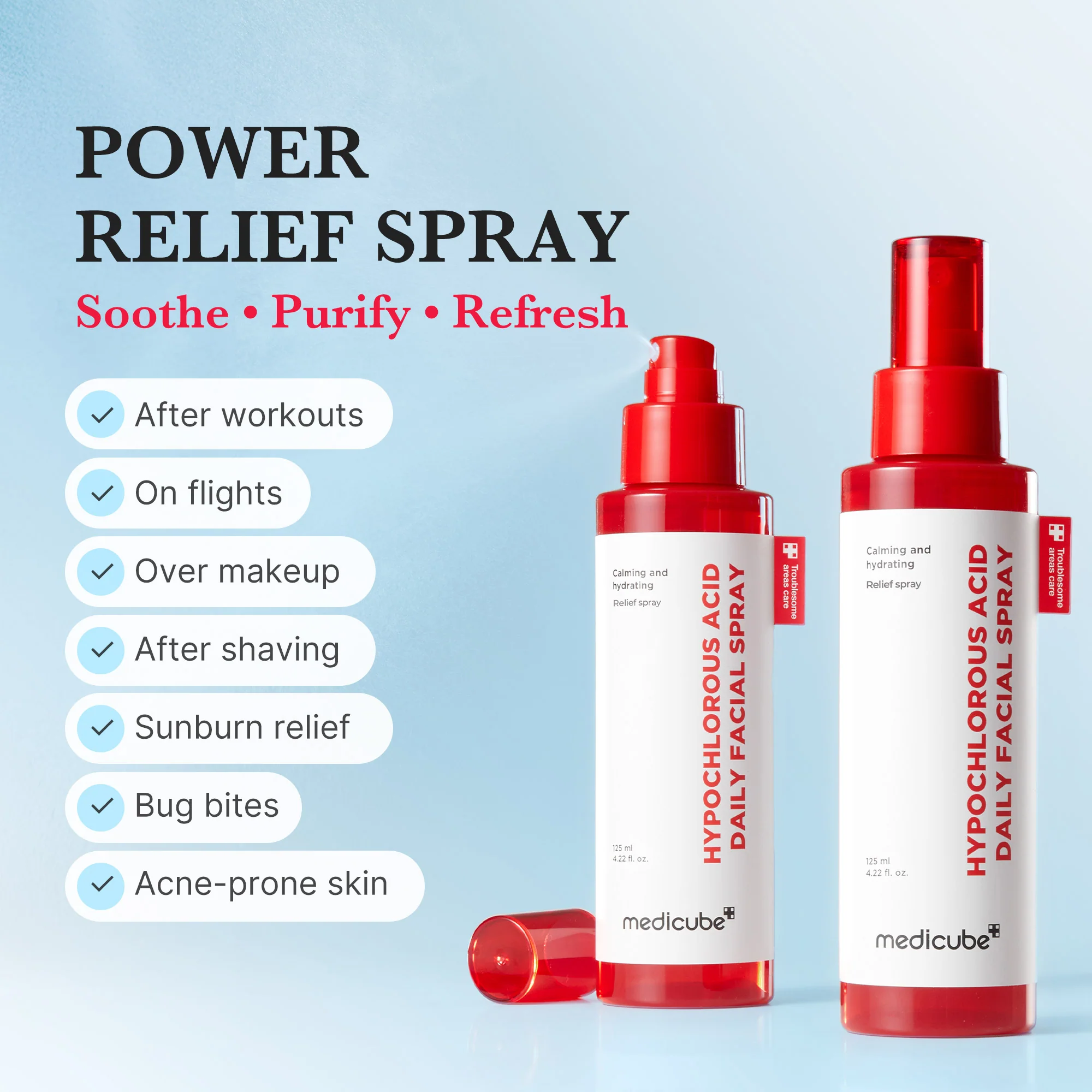 Hypochlorous Acid Power Soothing Spray - Image 4