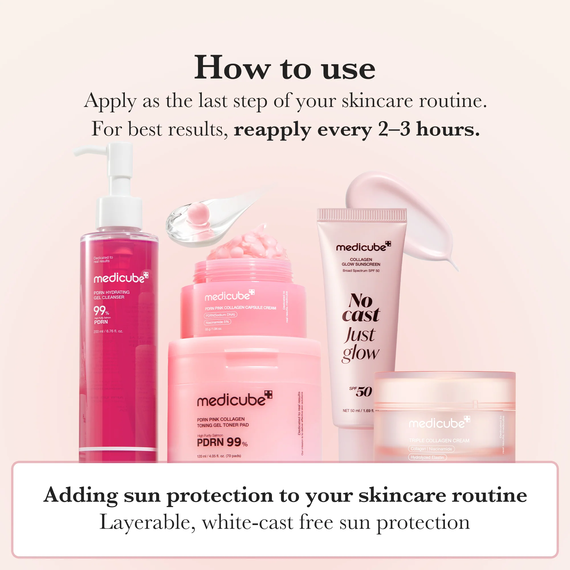 No Cast Just Glow Collagen Sunscreen - Image 7