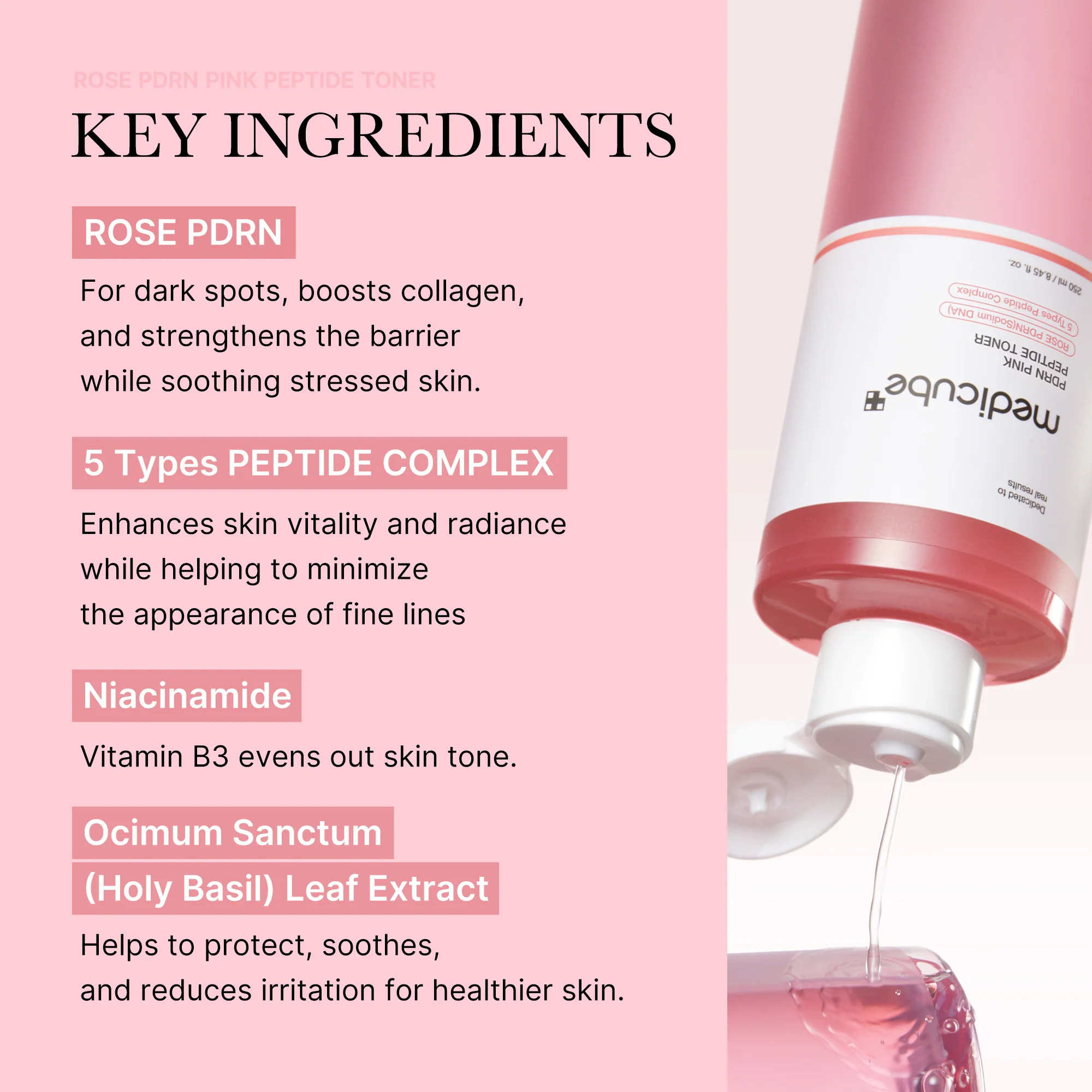 PDRN Pink Peptide Toner - Image 3