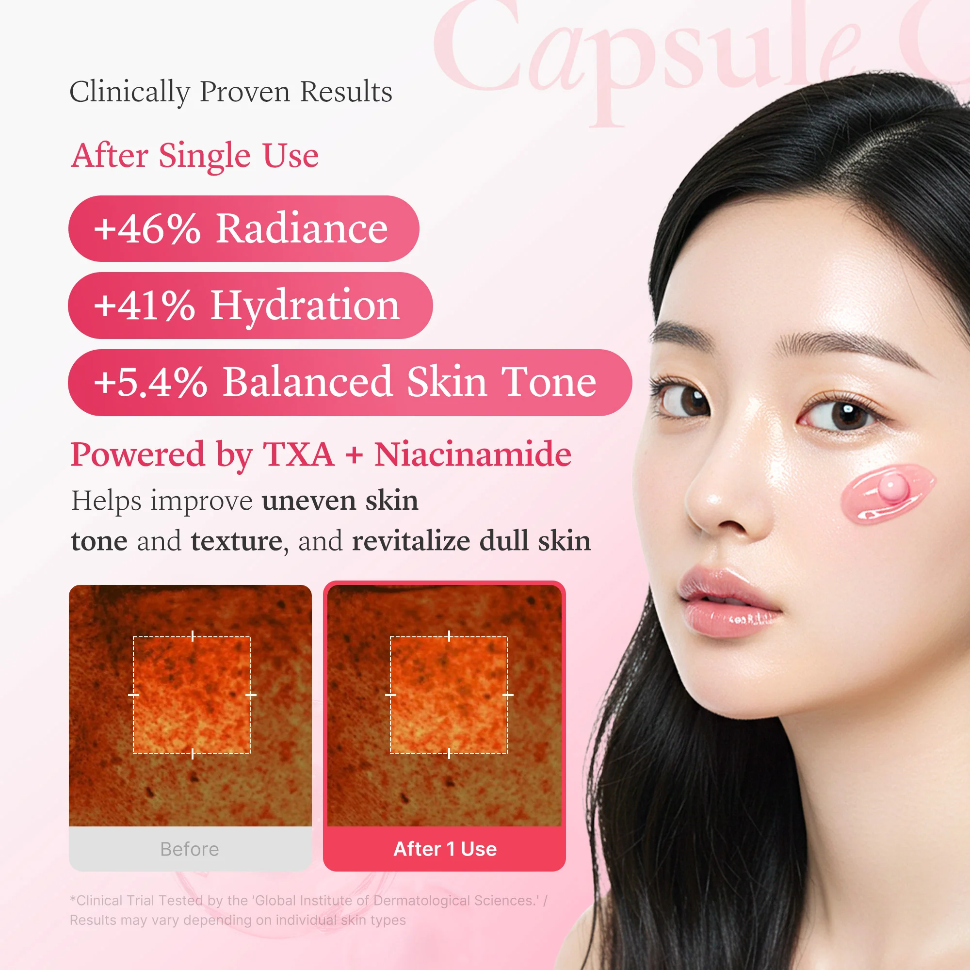 TXA Niacinamide Capsule Cream - Image 4